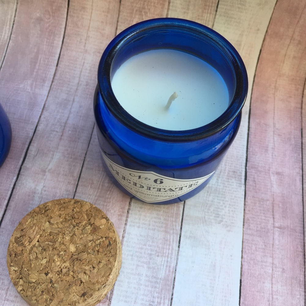 🔴 5/$25 2 candle Meditate set relax spa pine - Picture 3 of 7